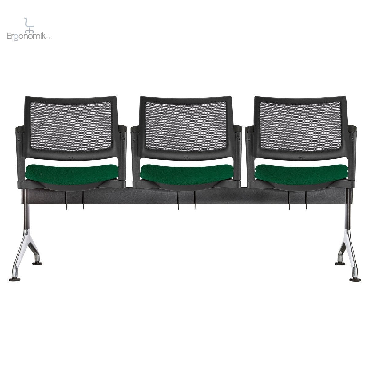Banca Kyos Malla 3 Personas - Ergonomik banca OFFIHO