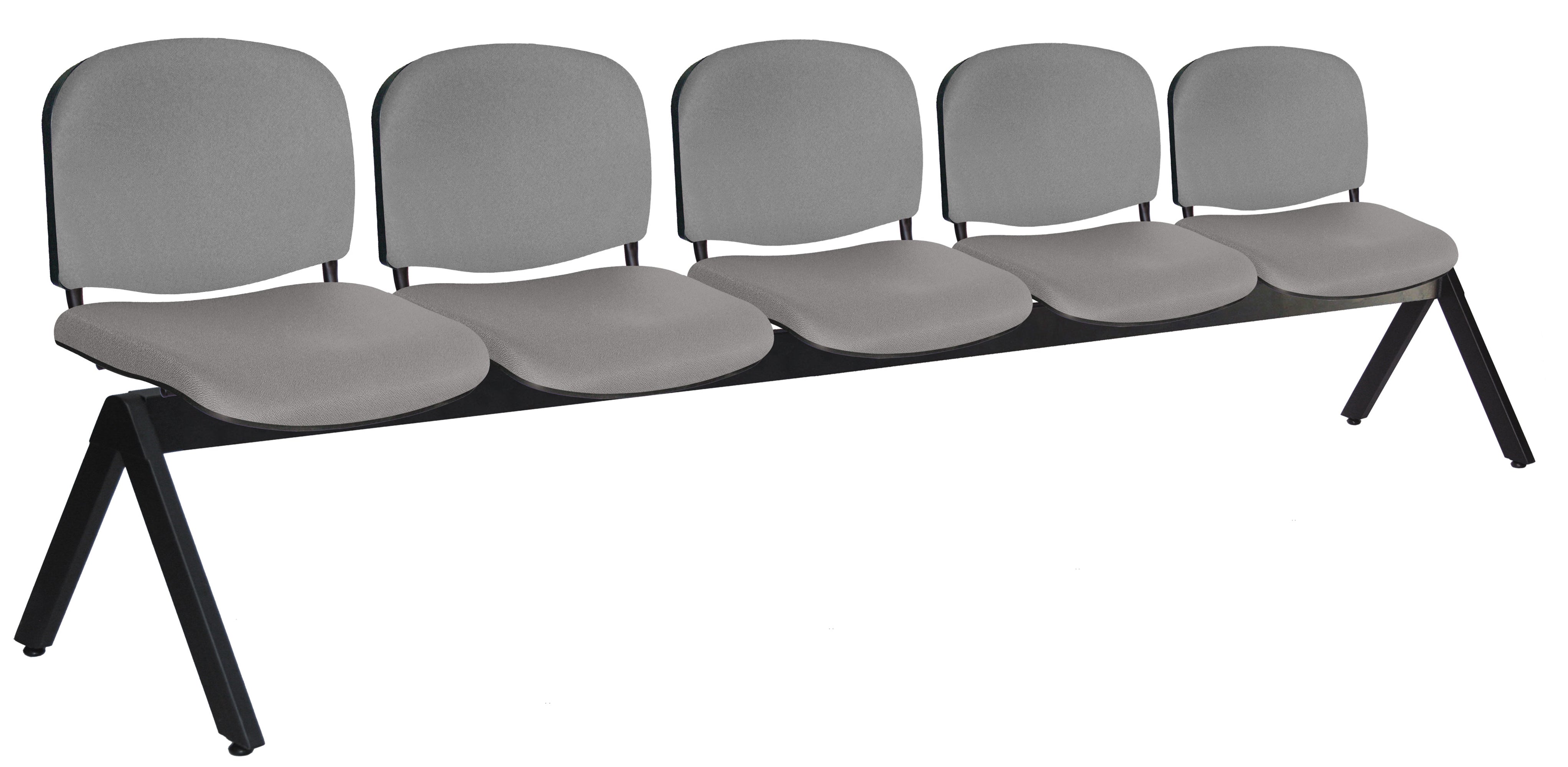 Vista lateral del set de Bancas Ellitico 5P