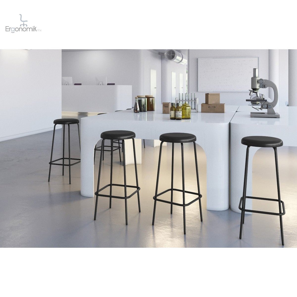 Banco Arne - 4 piezas - Ergonomik Banco OFFIHO