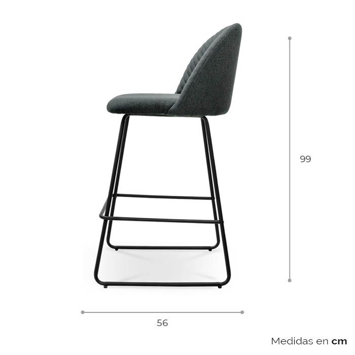 Banco de Bar Lox - Ergonomik Banco de Bar Tamarindo
