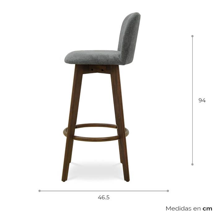 Banco de Bar Pou - Ergonomik Banco de Bar Tamarindo
