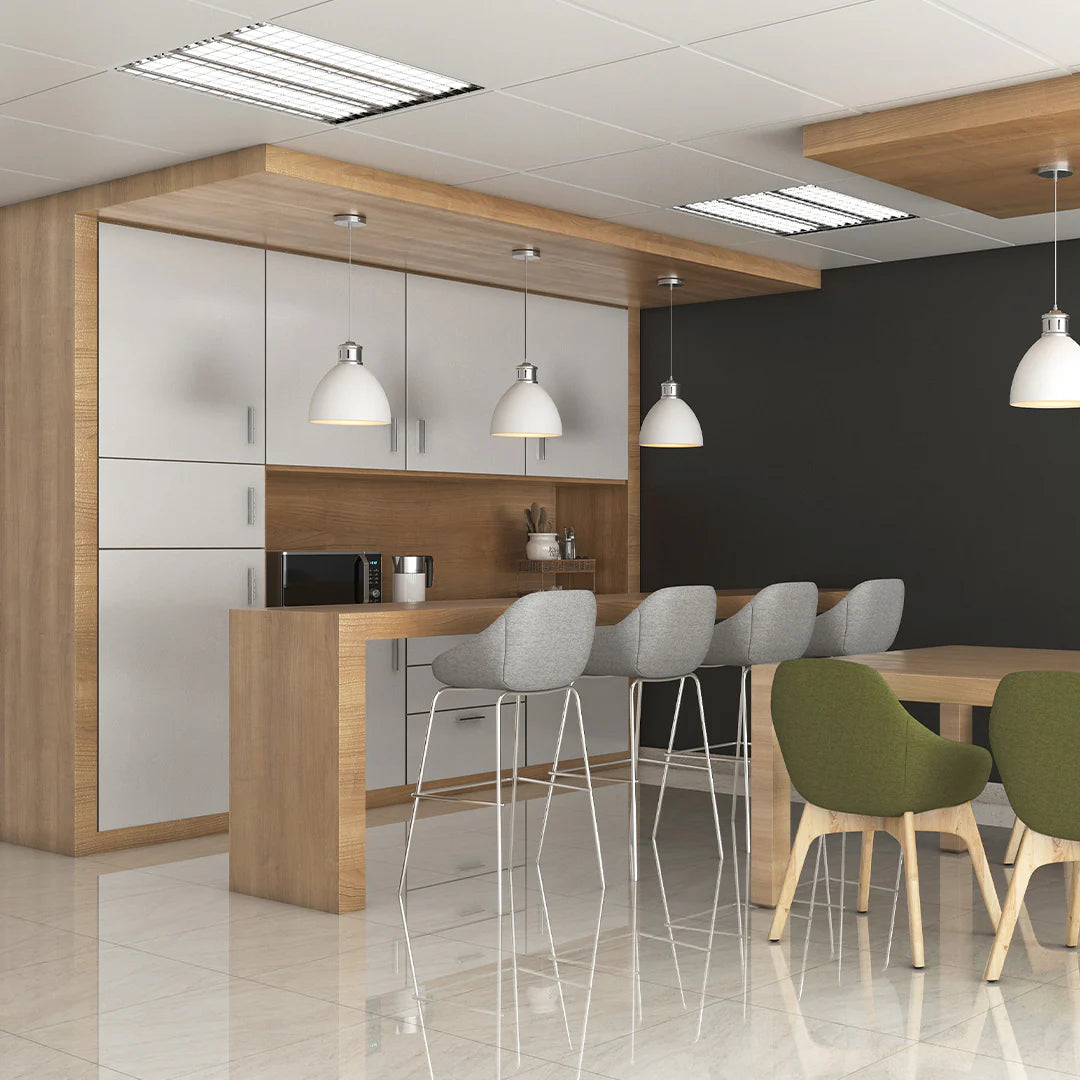 Banco Fabrizia en ambiente interior moderno