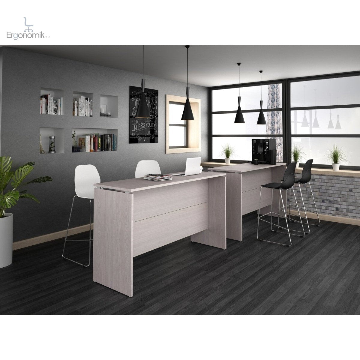 Banco Row - Ergonomik banco Office Class