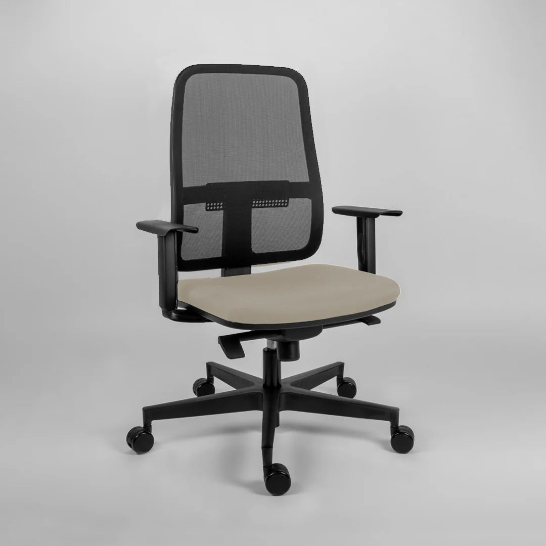 Vista lateral de la Silla Blaze con soporte lumbar