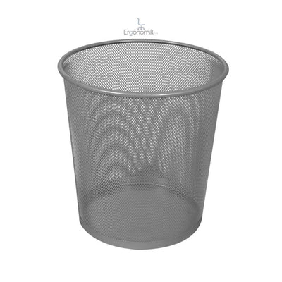 Cesto de Malla Redondo en Lamina Perforada 8054 - Ergonomik mobiliario de oficina OFIK