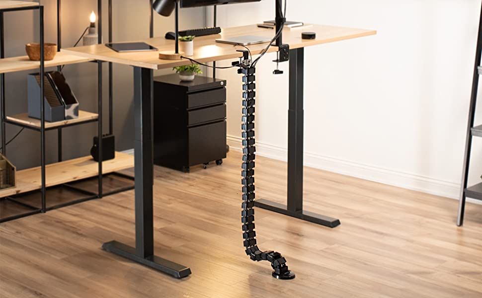 Columna Organizadora de Cables - Ergonomik escritorio Randu