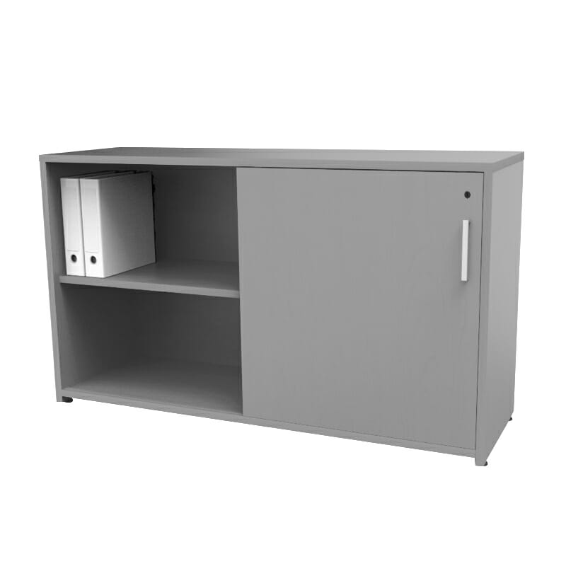 Detalle de acabados y material de Credenza Nova 650