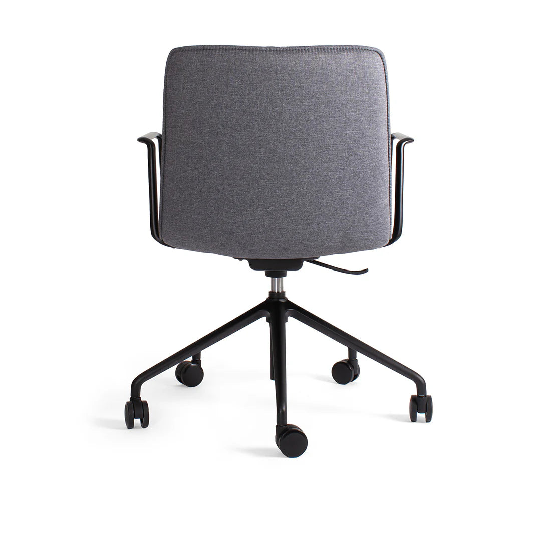 Vista lateral de la Silla Eneas con soporte lumbar