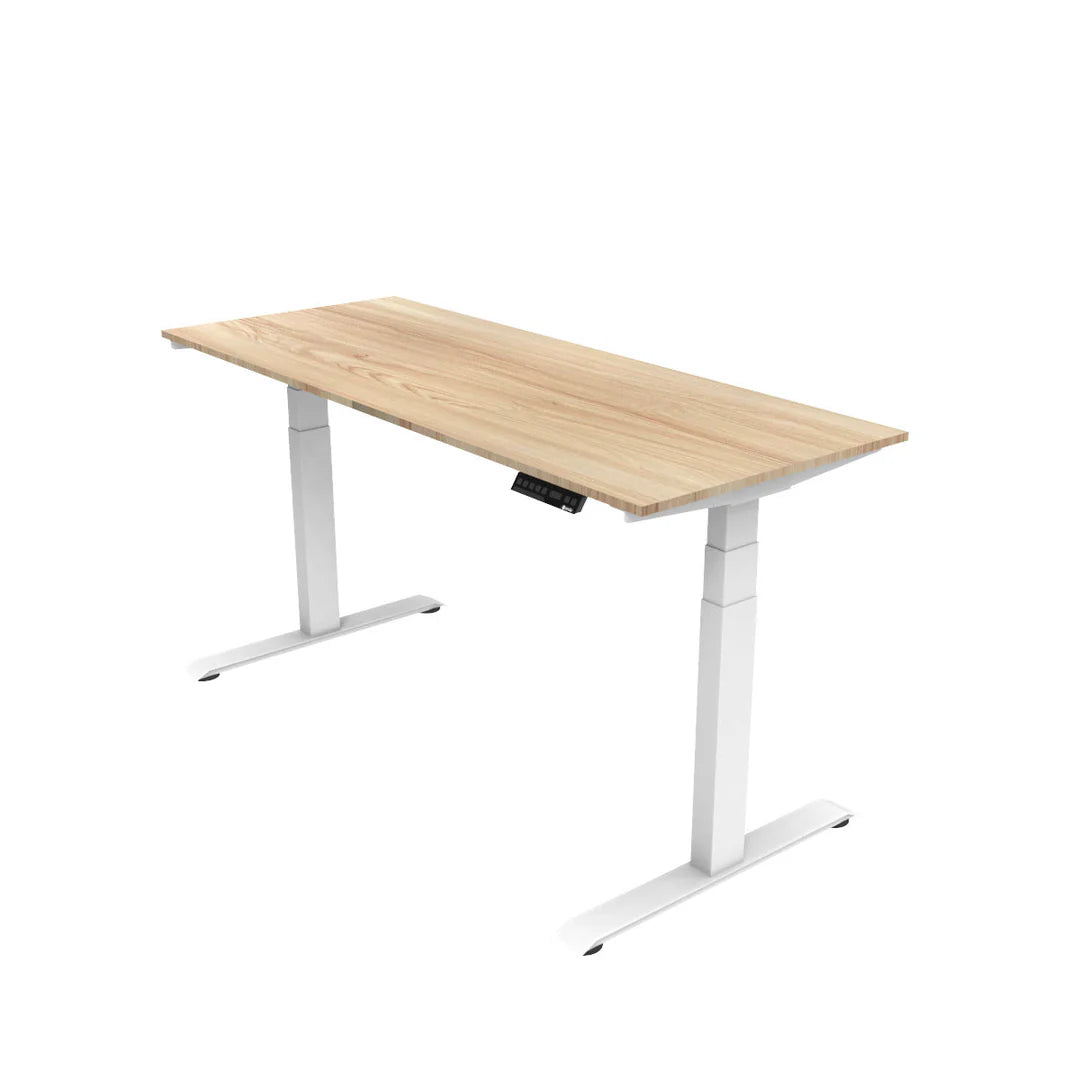 Escritorio ajustable ambiente corporativo