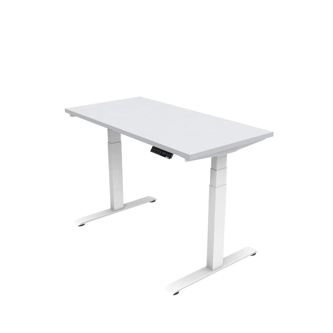 Escritorio ajustable vista trasera