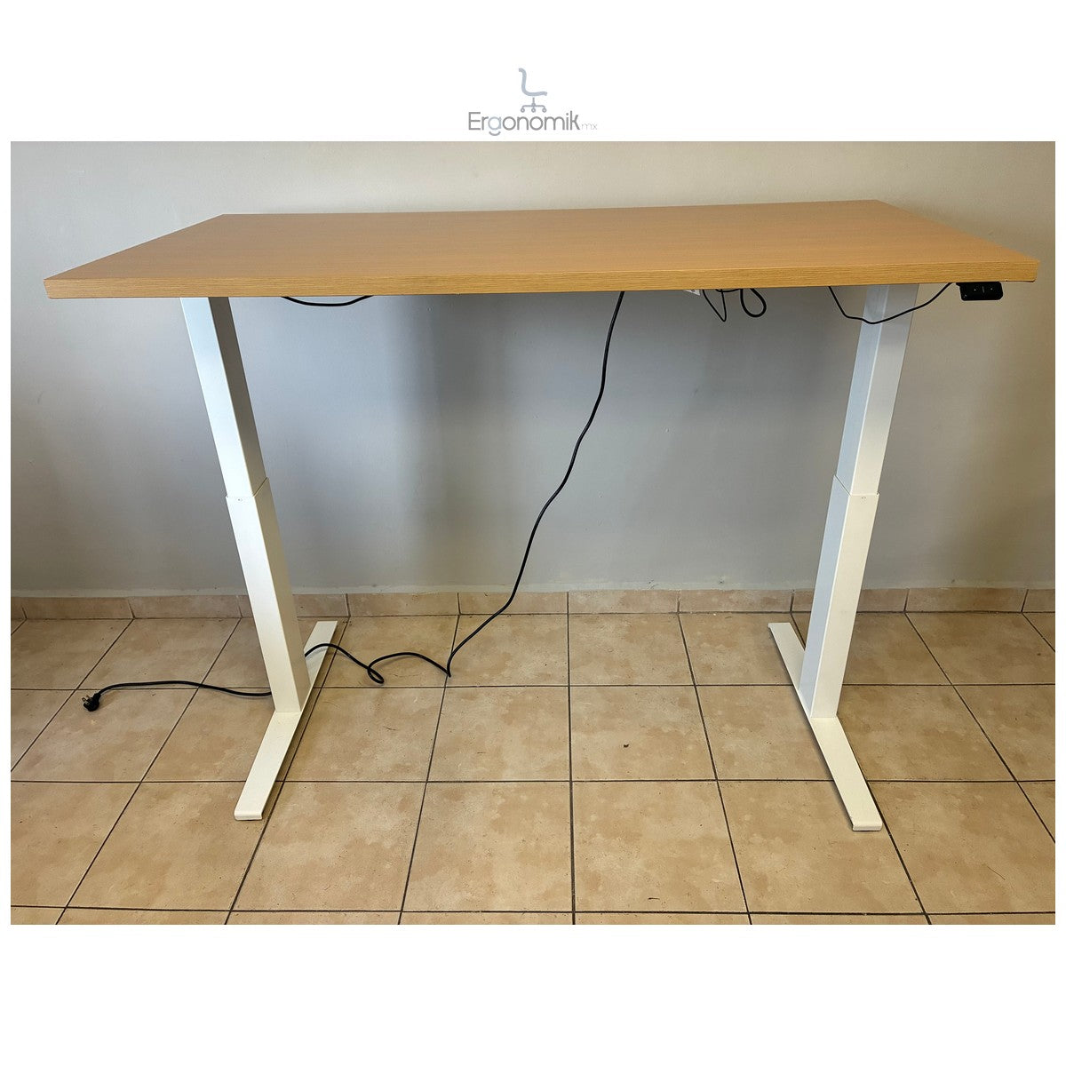 Escritorio Altura Ajustable Beige Herman Miller | Muebles ergonomicos en Mexico | Ergonomik