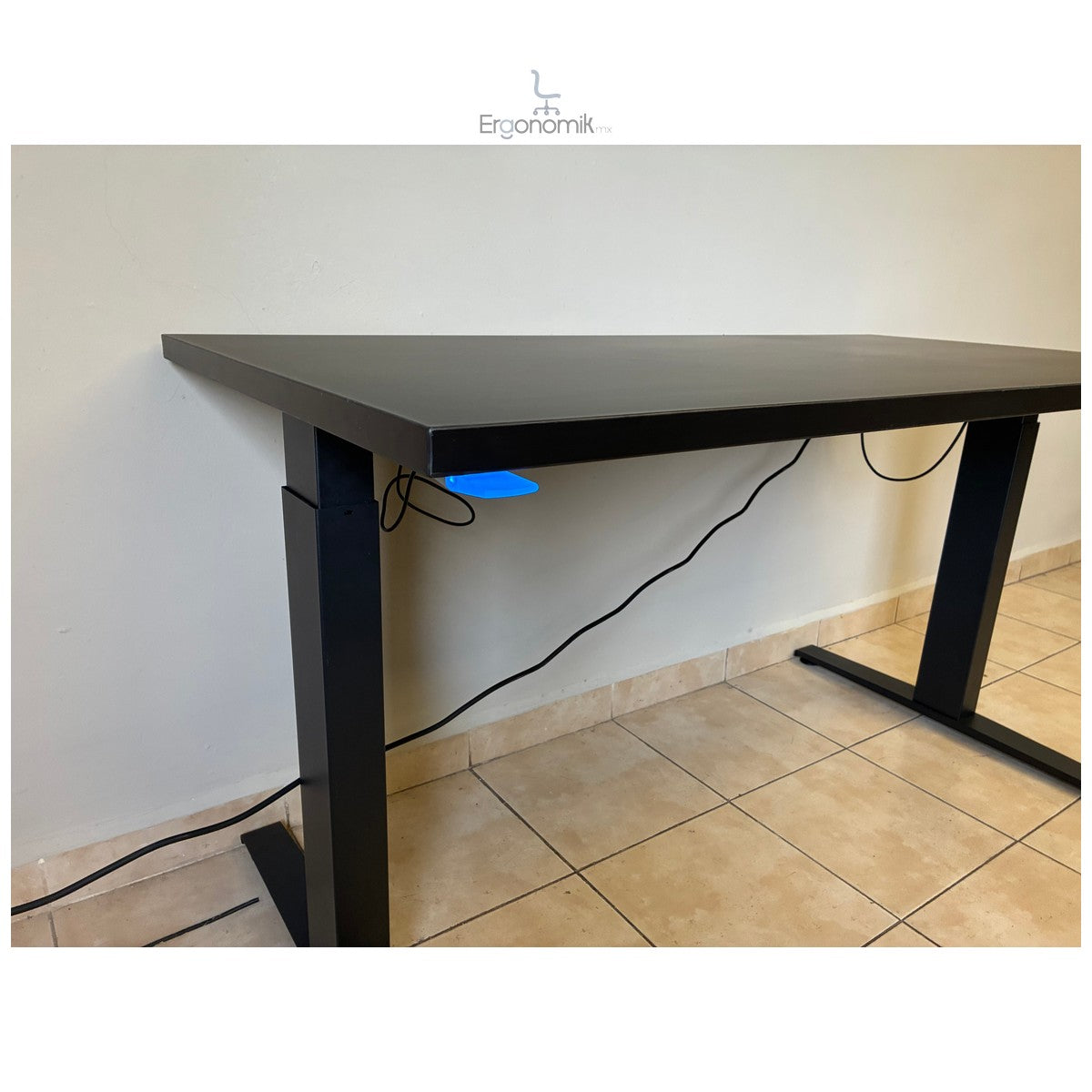 Escritorio Altura Ajustable Negro Herman Miller | Muebles ergonomicos en Mexico | Ergonomik