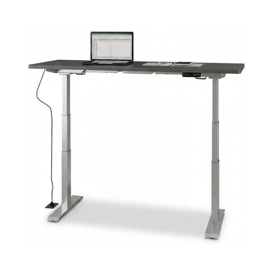 Escritorio Ascend Operativa 1.60x.60 altura ajustable - Silver / Gris gu