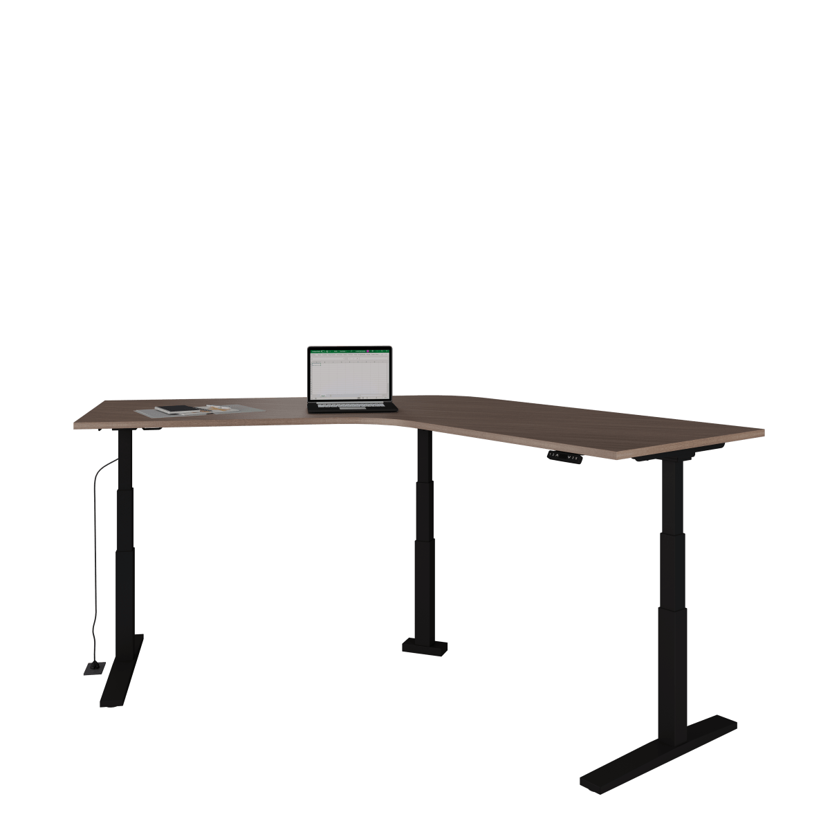 Escritorio Ascend Semi Ejecutivo Bumeran altura ajustable - Ergonomik escritorio Office Class