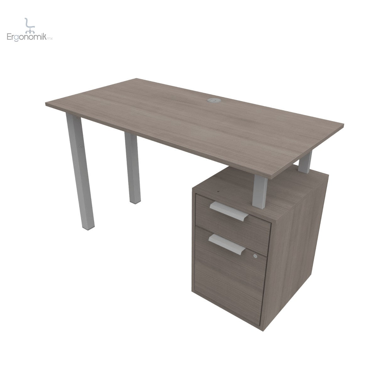 Escritorio Con Archivero Arezzo 150 - Ergonomik escritorio Ofik