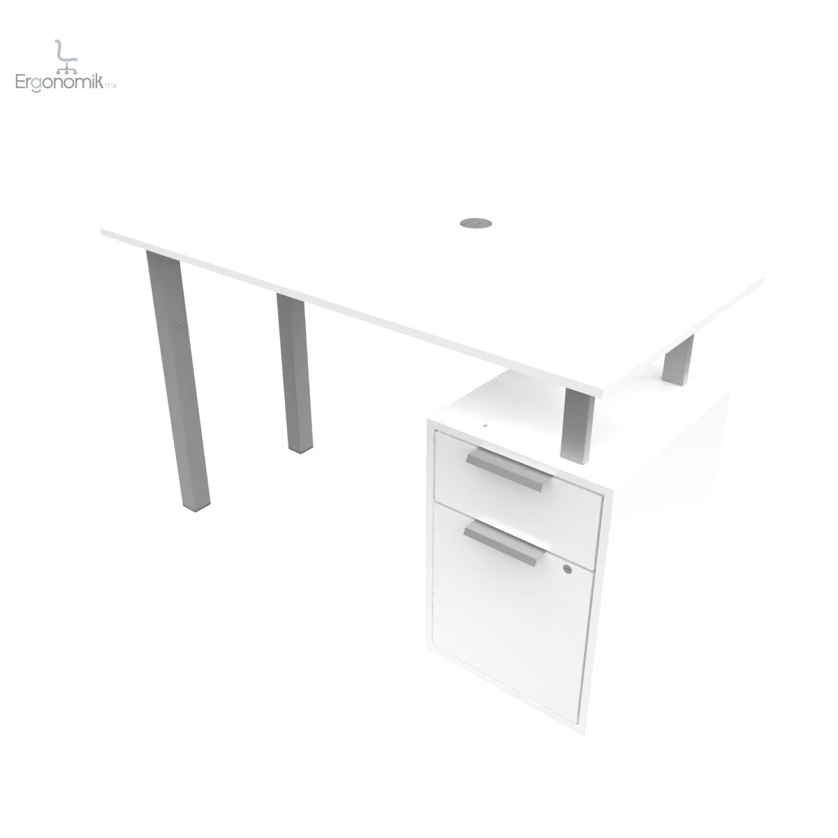 Escritorio Con Archivero Arezzo - Ergonomik escritorio Ofik