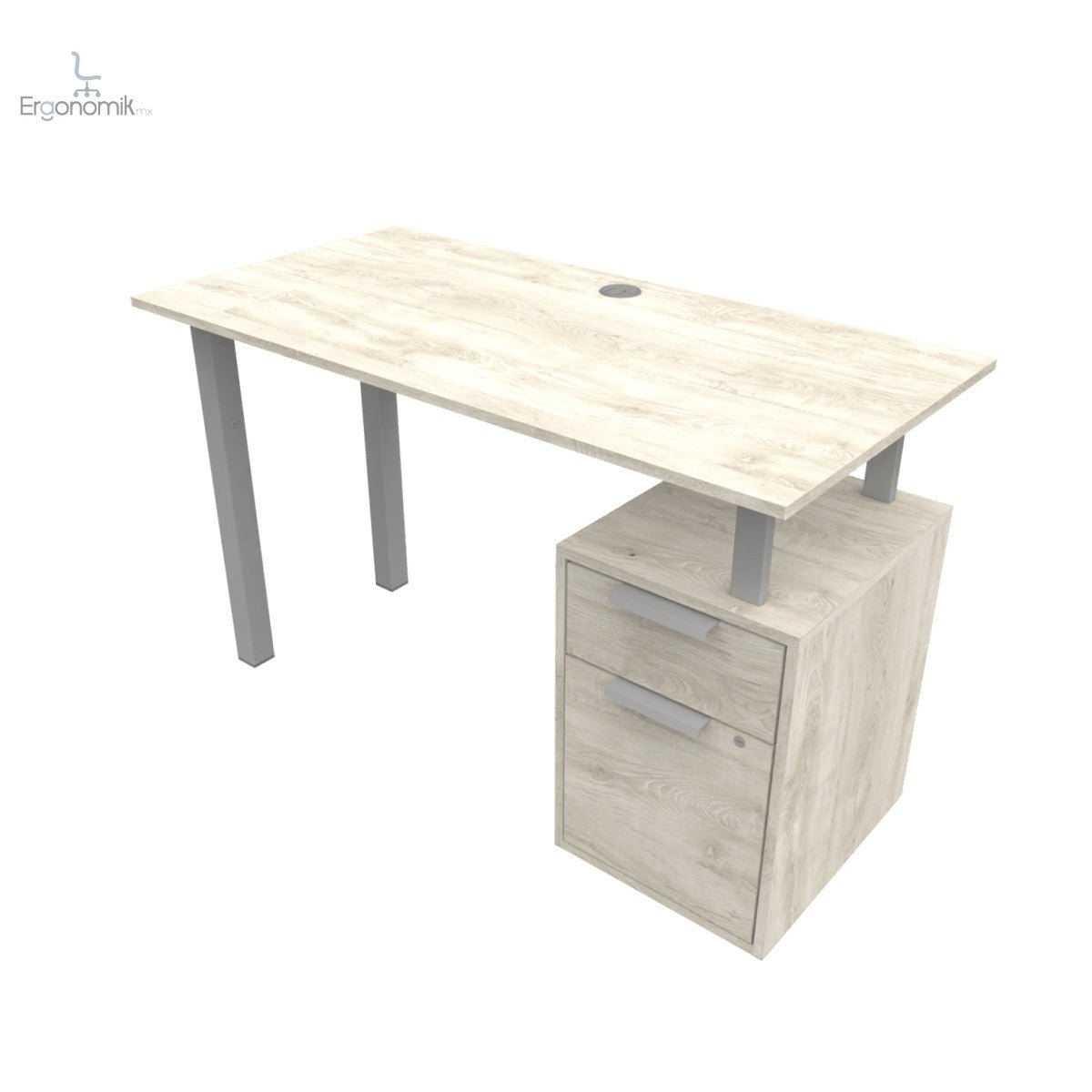 Escritorio Con Archivero Arezzo - Ergonomik escritorio Ofik