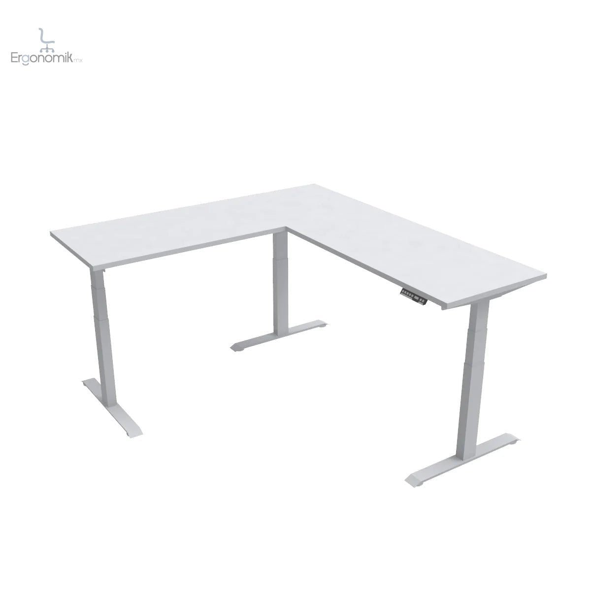 Escritorio de Altura Ajustable Eléctrico | Escuadra - Ergonomik Ergonomik