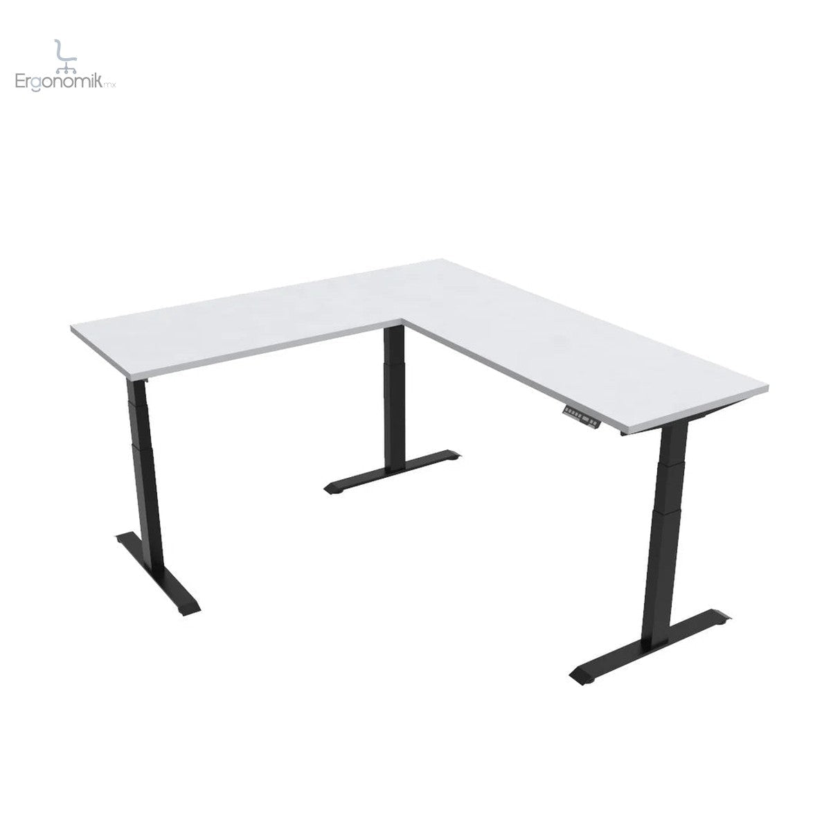 Escritorio de Altura Ajustable Eléctrico | Escuadra - Ergonomik Ergonomik