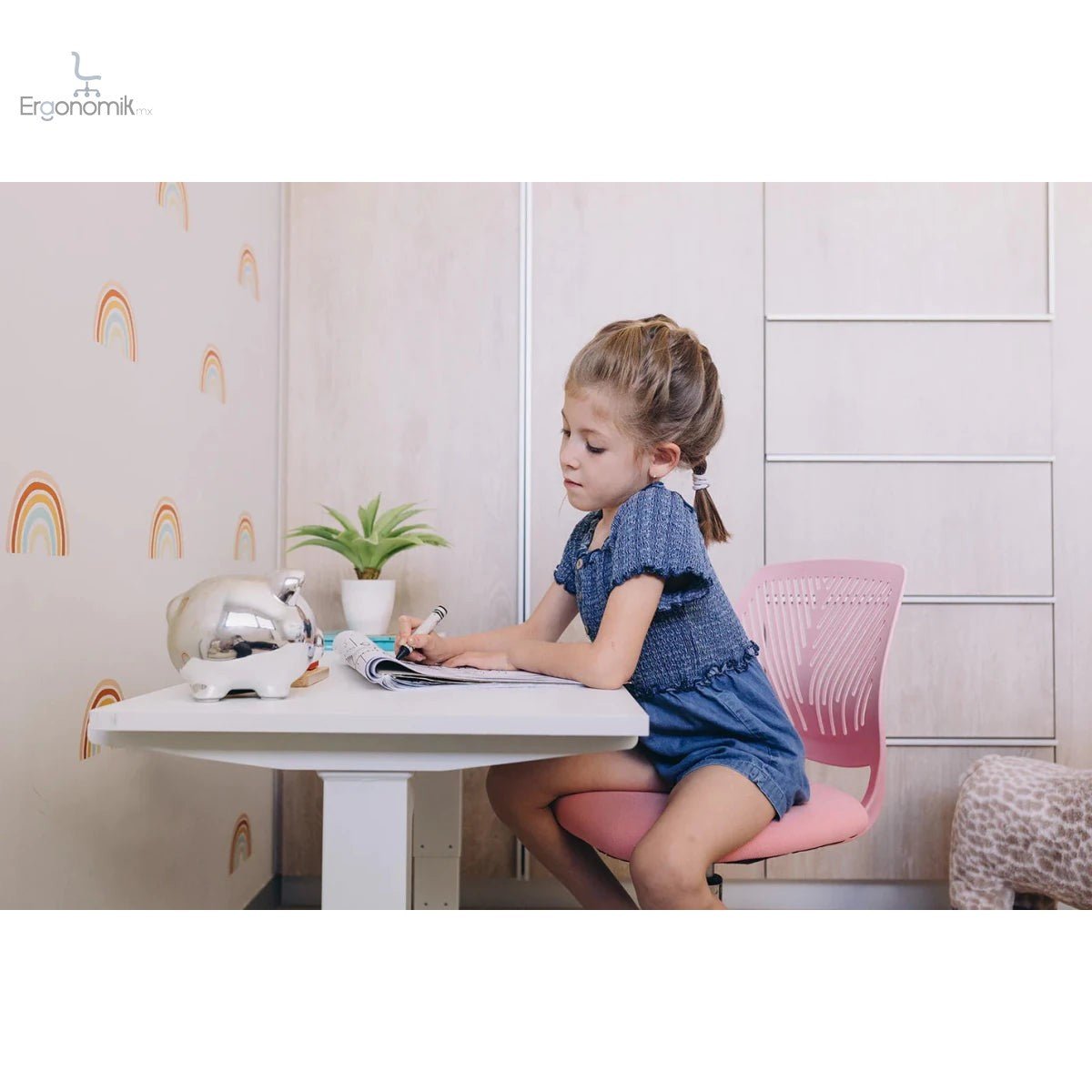 Escritorio de Altura Ajustable Eléctrico | Infantil - Ergonomik Ergonomik