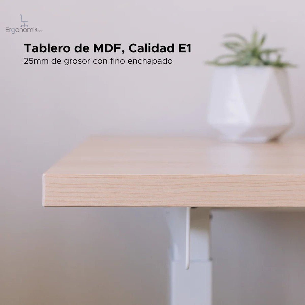 Escritorio de Altura Ajustable | Mecanismo Manual - Ergonomik escritorio Ergonomik