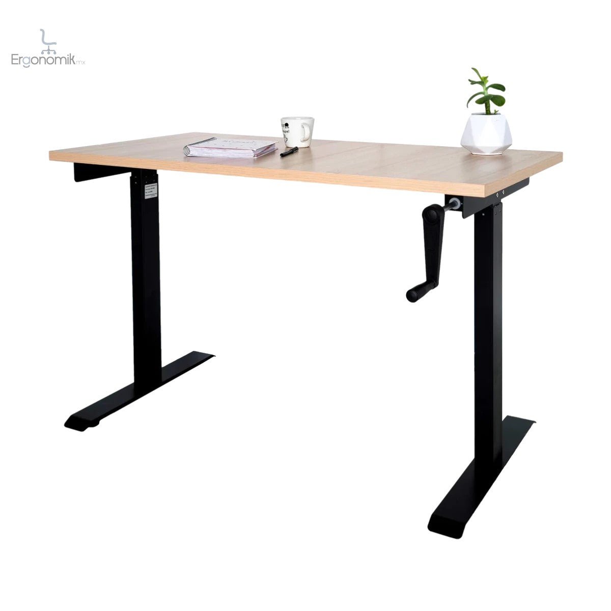 Escritorio de Altura Ajustable | Mecanismo Manual - Ergonomik escritorio Ergonomik