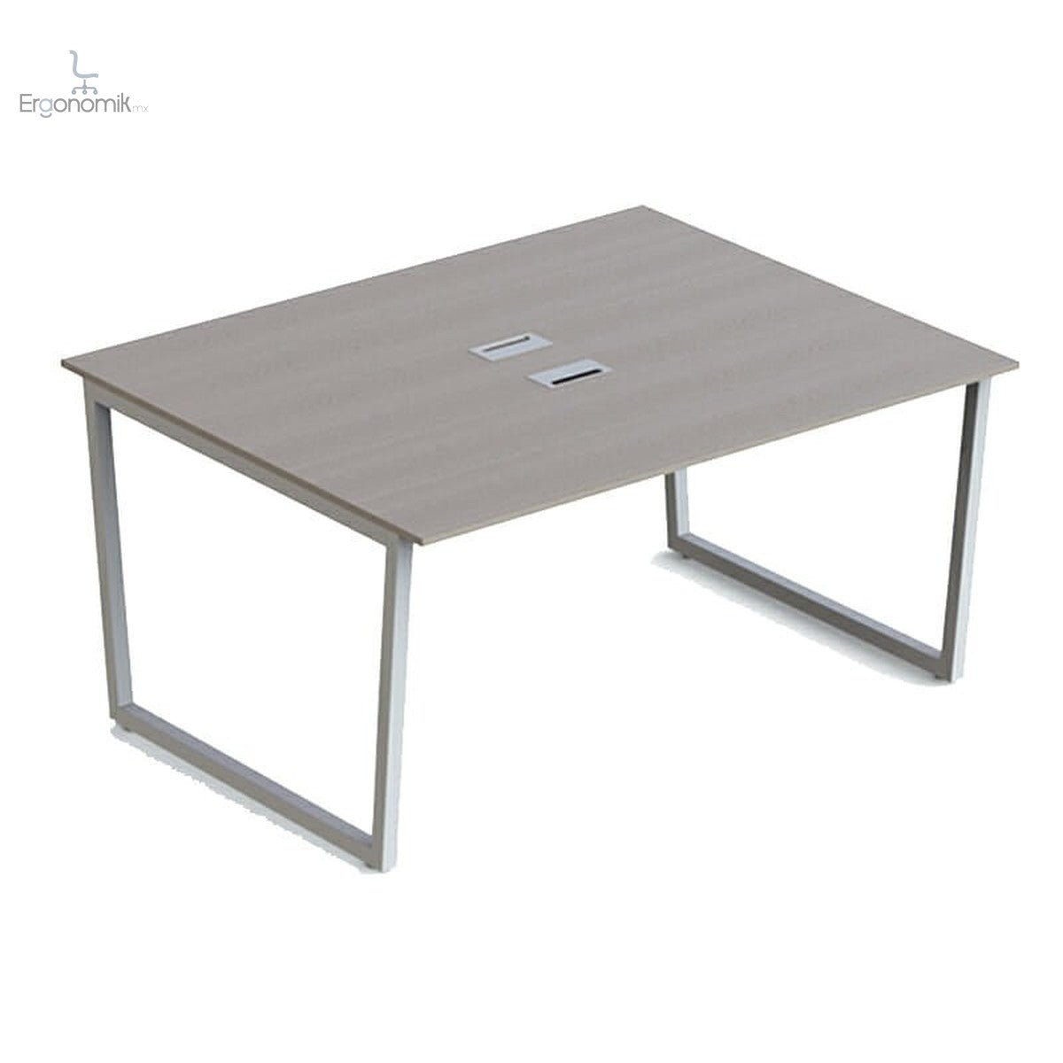 Escritorio De Trabajo Vasari Para 2 Personas 1.2m x 1.2m - Ergonomik escritorio Ofik