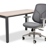 Silla Ejecutiva Julia + Escritorio Hamilton 120 x 60
