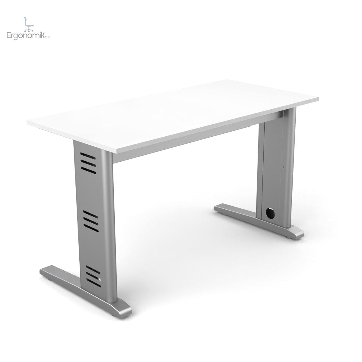 Escritorio Recto con ducto - Ergonomik escritorio MEM