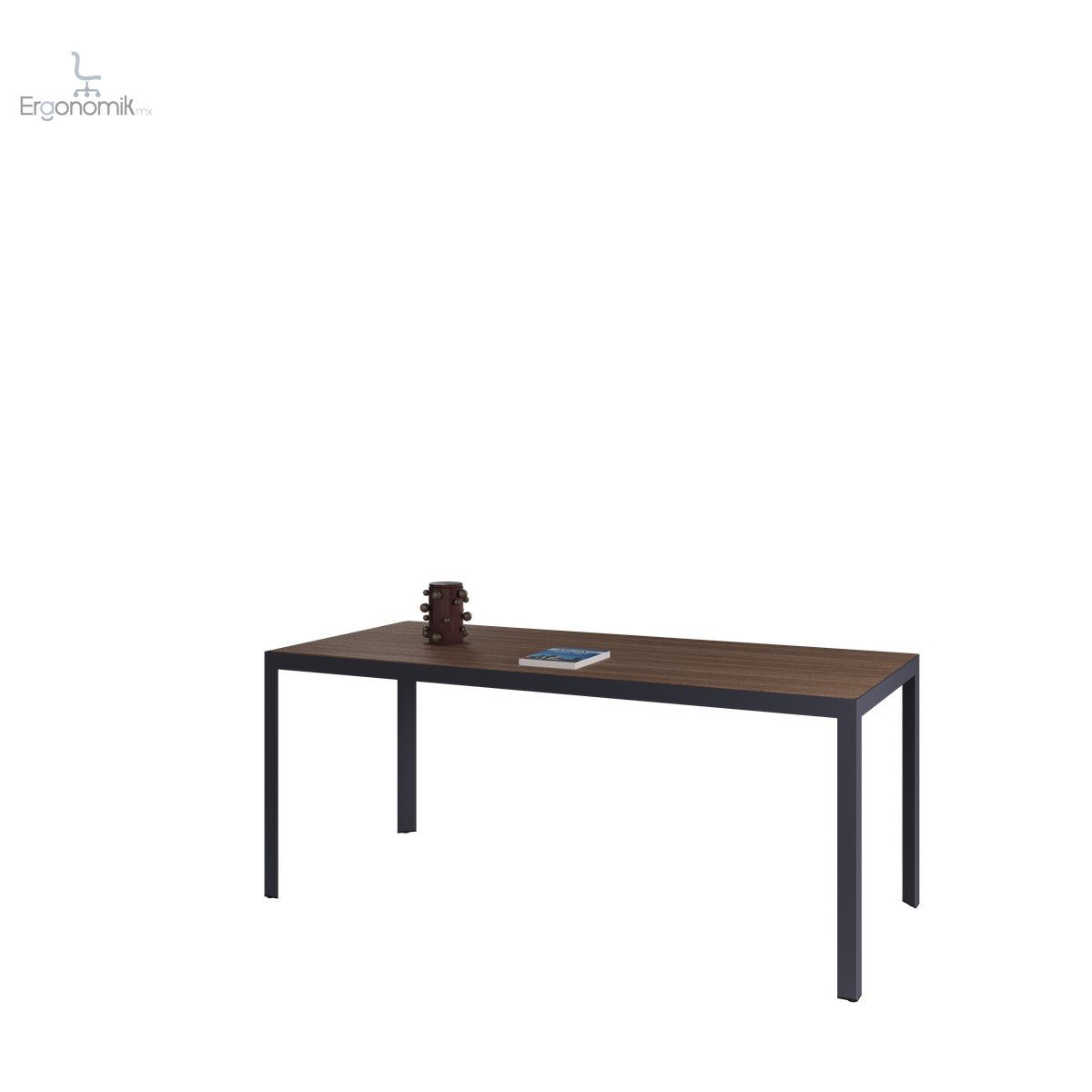 Escritorio Studio Antracita Ejecutivo 1.80 x 0.80 melamina 16mm - Ergonomik Escritorio Office Class