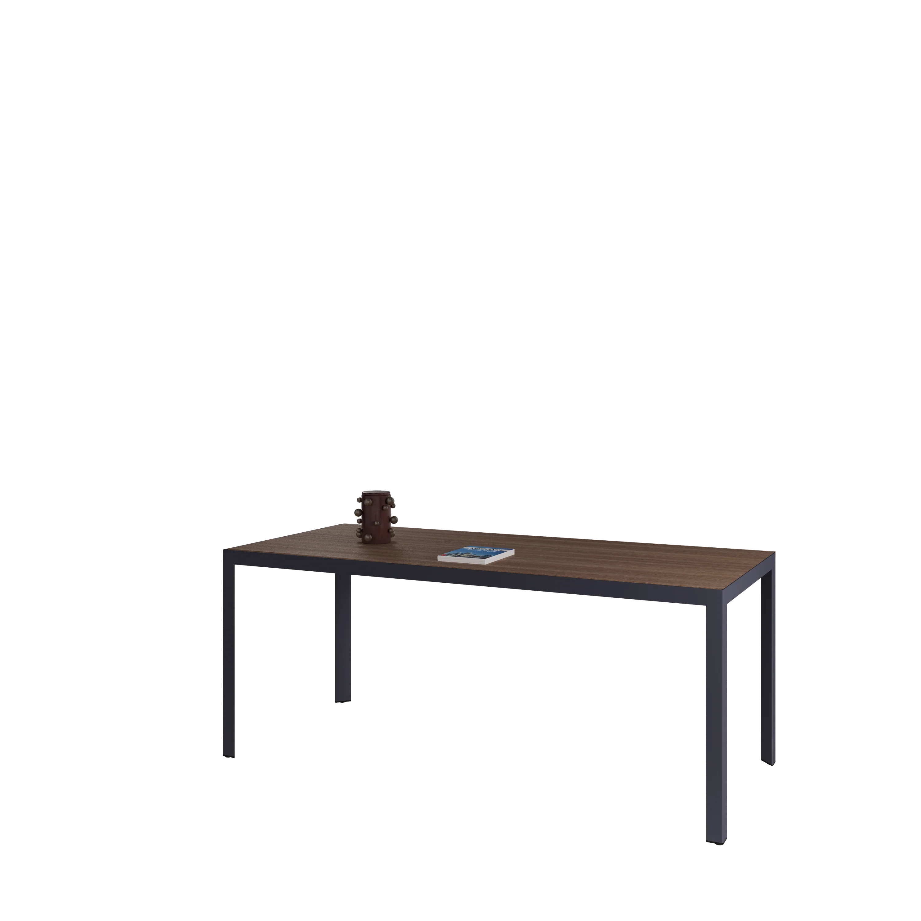 Detalle de esquinas del escritorio Studio Melamina