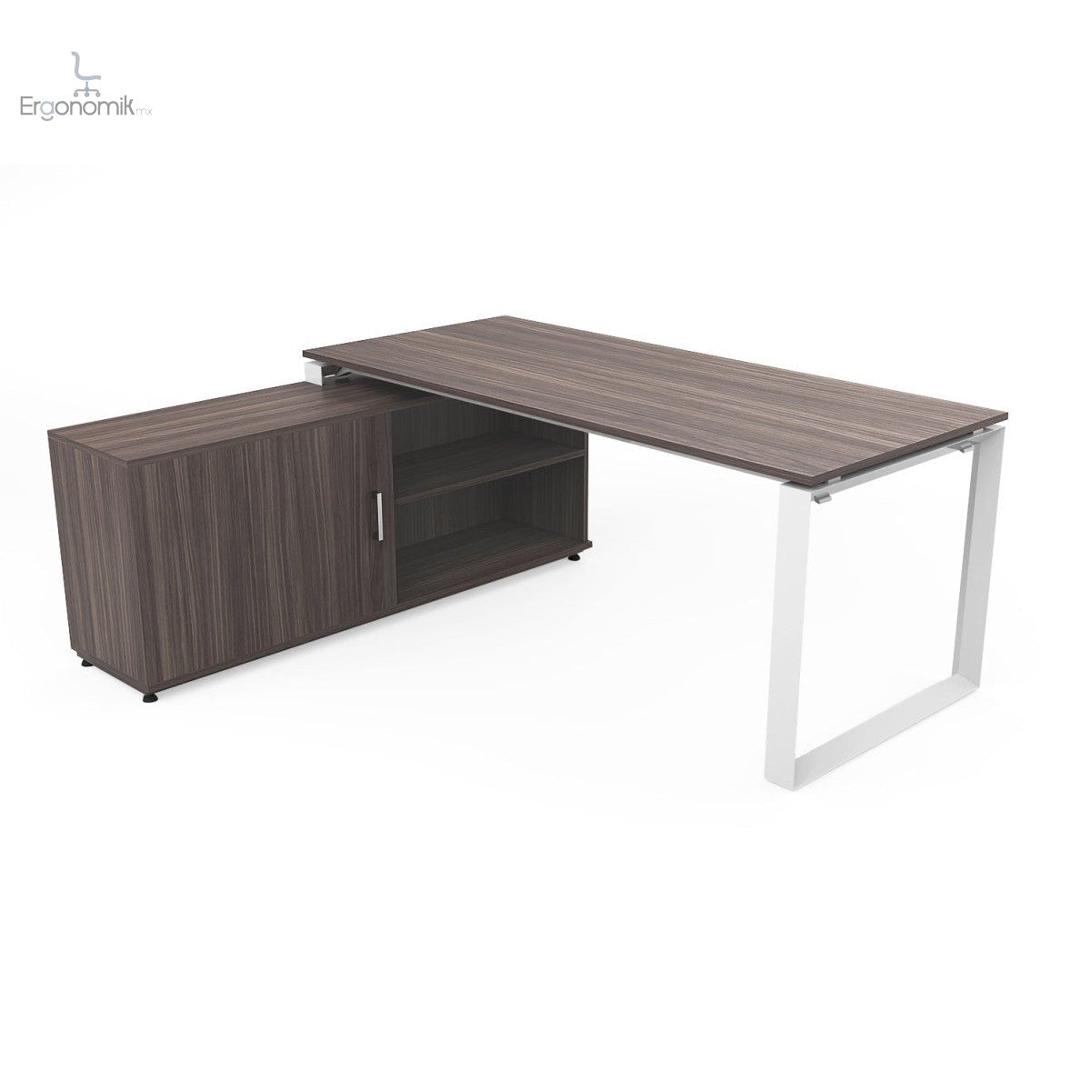 Escritorio Tri Sobre Credenza 180 X 80 CC2 - Ergonomik escritorio MEM
