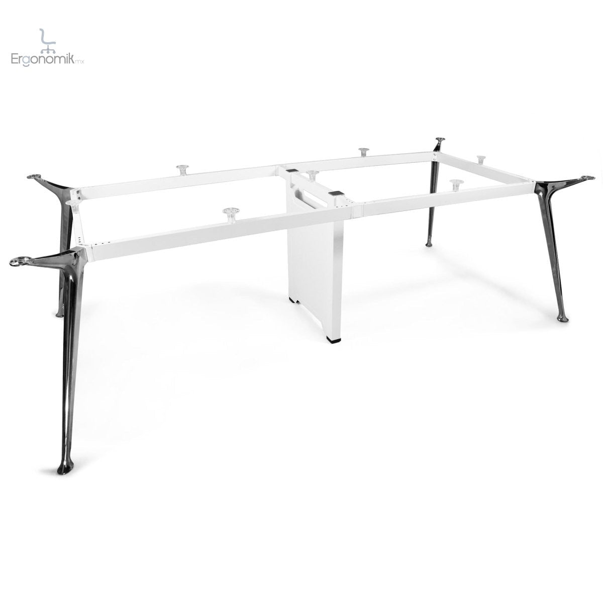 Escritorio Zoom con Pata Cableable 240 X 120 - Ergonomik escritorio MEM
