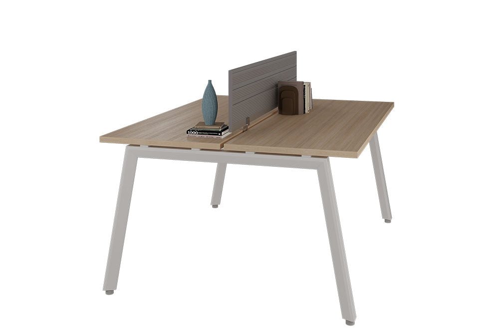 Estación Alpha 1.8M 4 Usuarios Mampara Acústica - Ergonomik escritorio Office Class