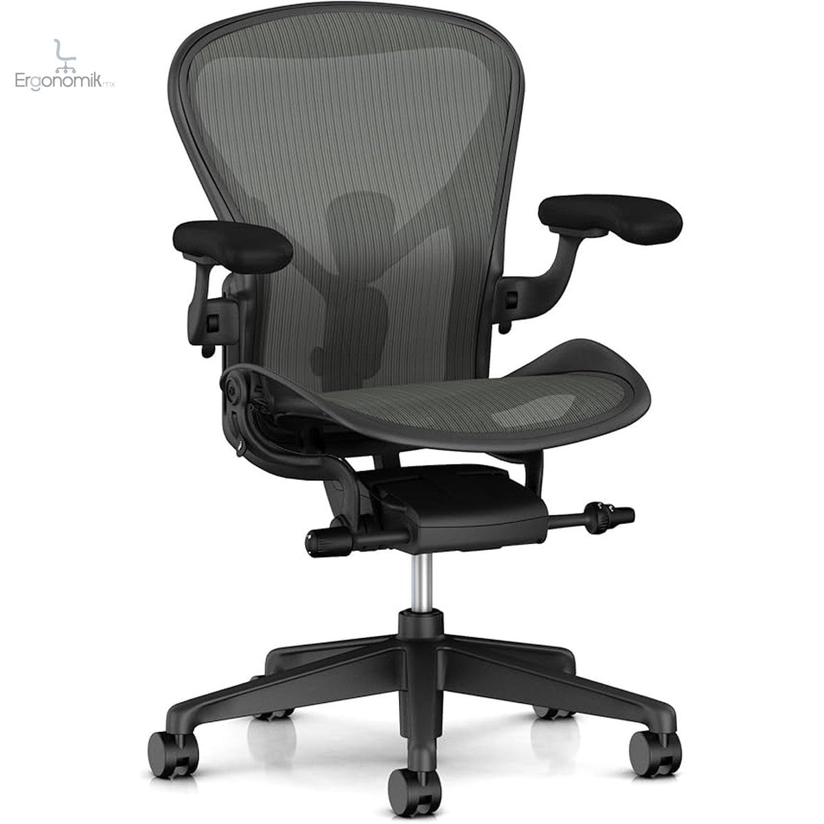 Herman Miller Aeron Chair Talla B, Graphite - Ergonomik Ergonomik
