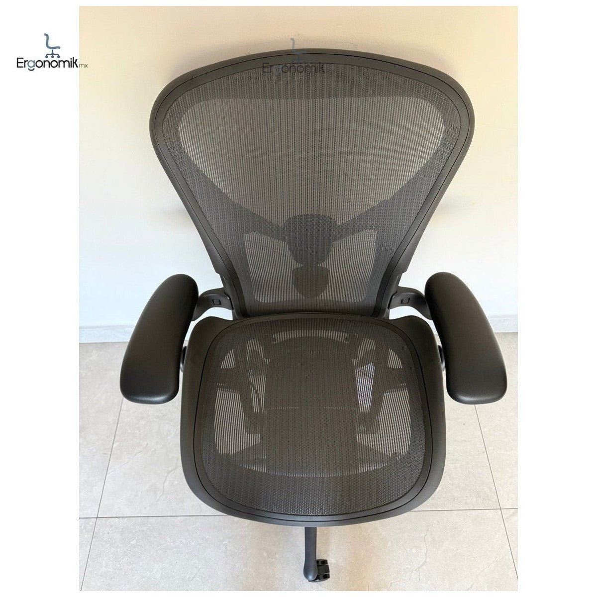 Herman Miller Aeron Talla C Grafito PostureFit Brazos 3D - Ergonomik silla ergonomica Herman Miller