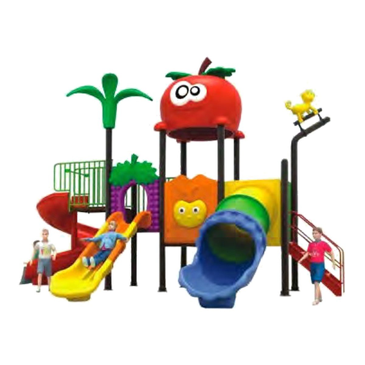 Juego Infantil Modular Modelo 150 (470 x 320 x 360 cm) - Ergonomik Juegos Infantiles - Modulares Línea Juego Infantil