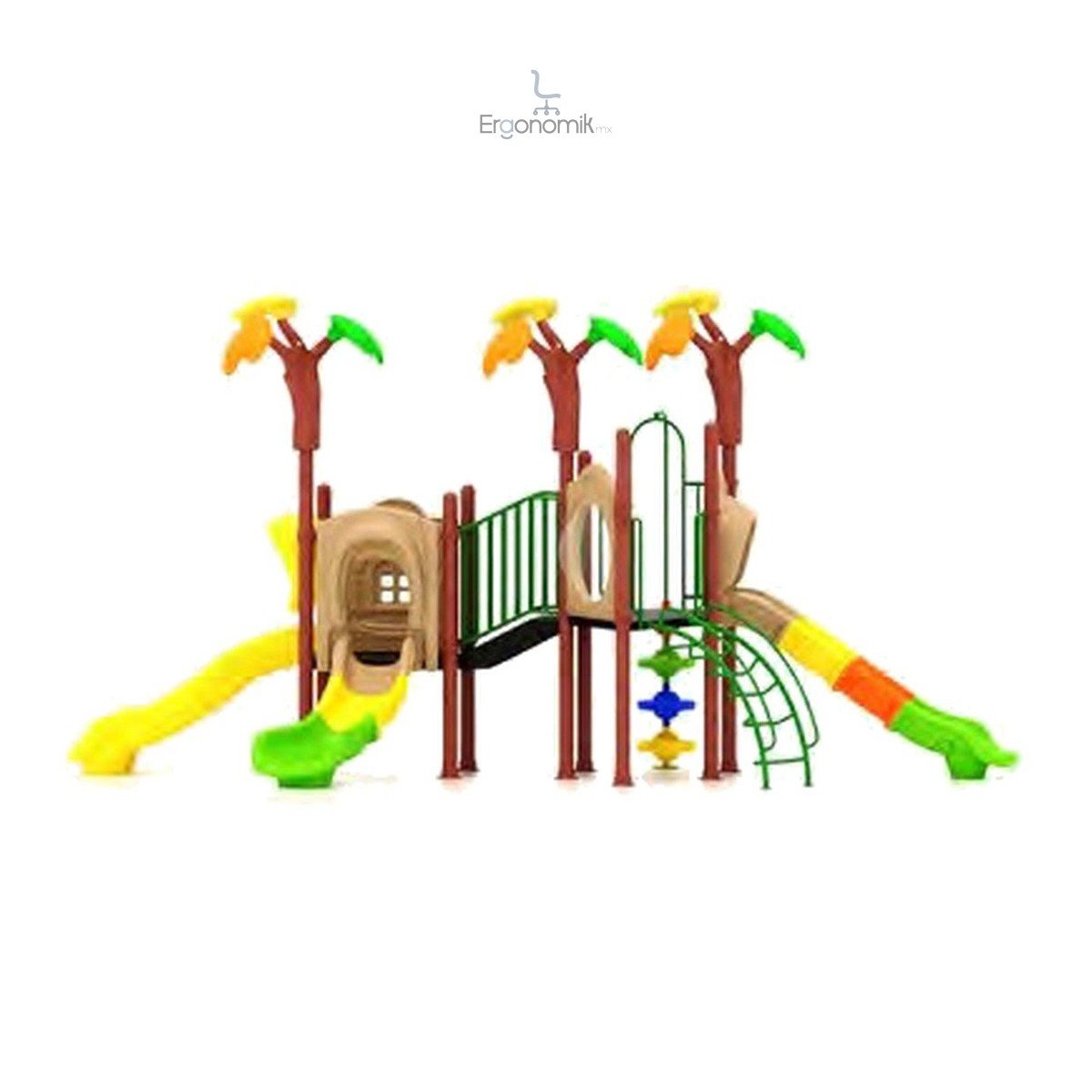 Juego Infantil Modular Modelo 156 - Ergonomik Juegos Infantiles - Modulares Línea Juego Infantil