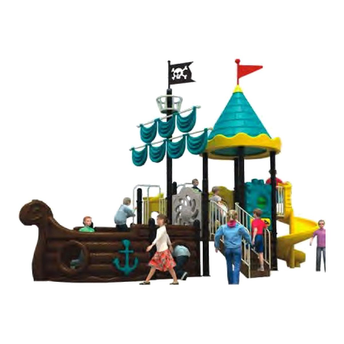 Juego Infantil Modular Modelo 174 - Ergonomik Juegos Infantiles - Modulares Línea Juego Infantil