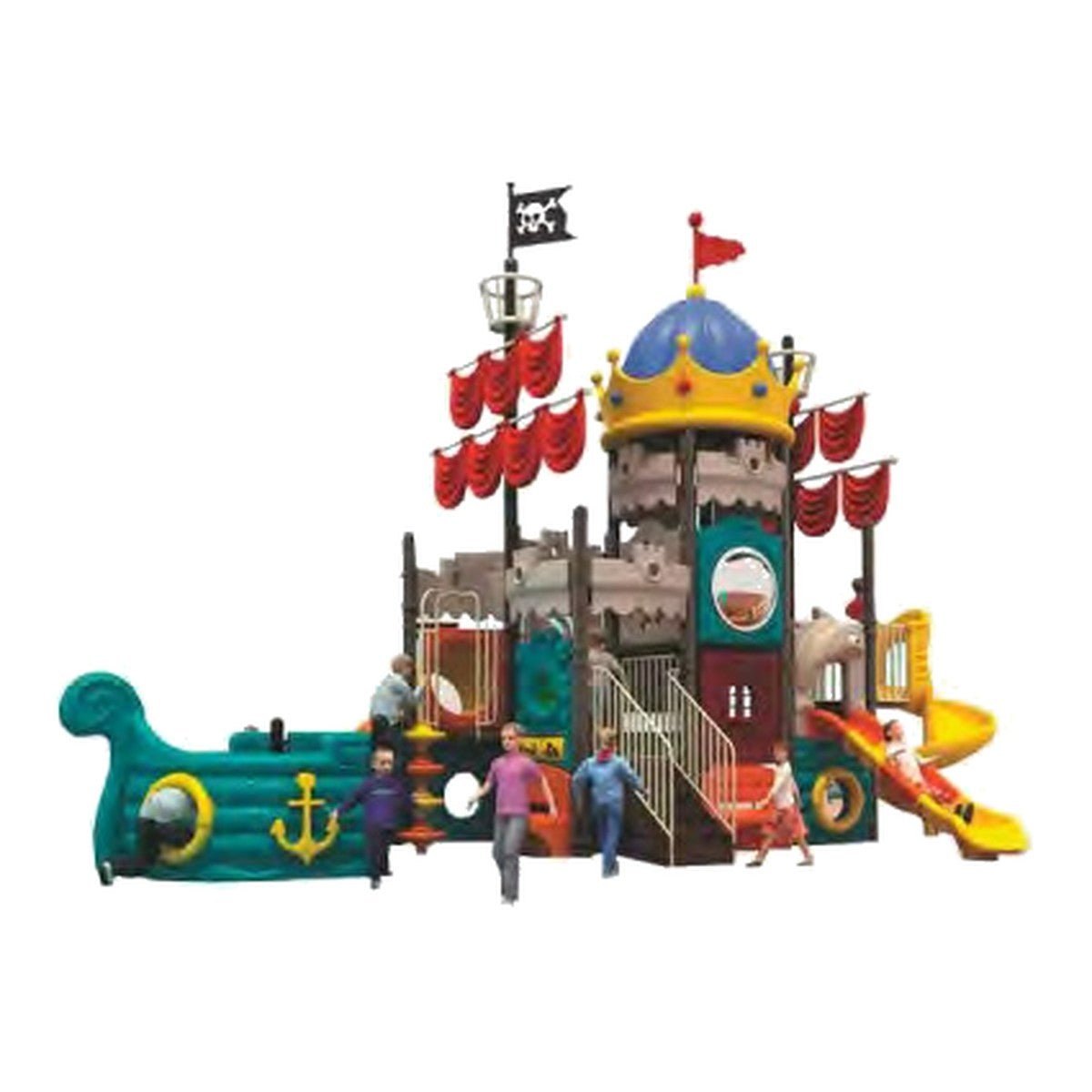 Juego Infantil Modular Modelo 175 - Ergonomik Juegos Infantiles - Modulares Línea Juego Infantil