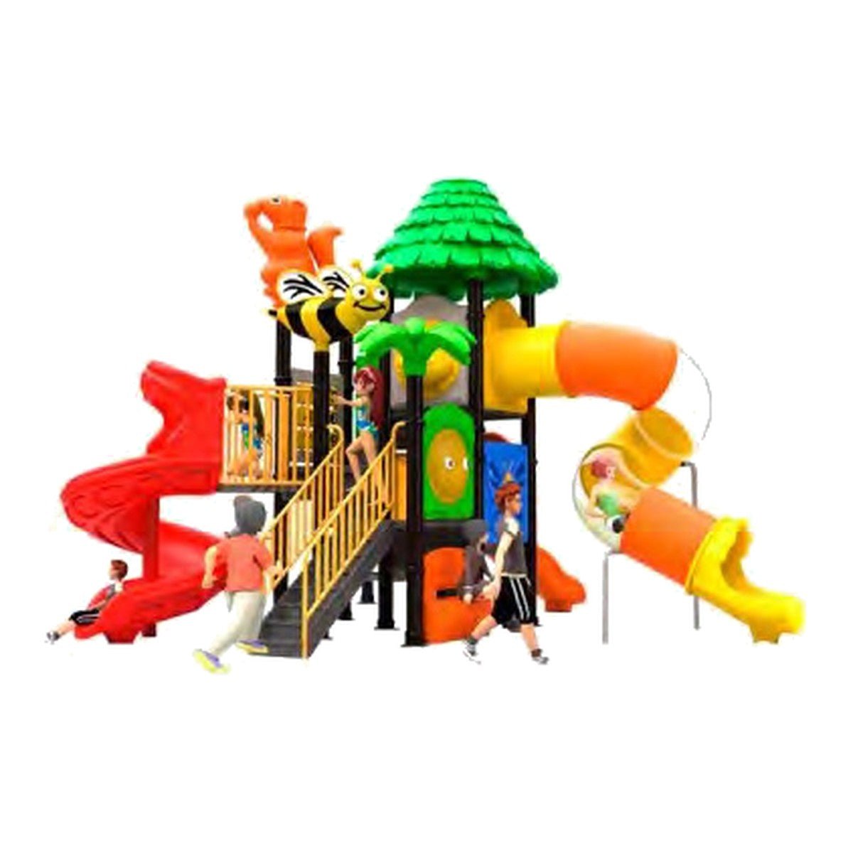 Juego Infantil Modular Modelo 178 - Ergonomik Juegos Infantiles - Modulares Línea Juego Infantil
