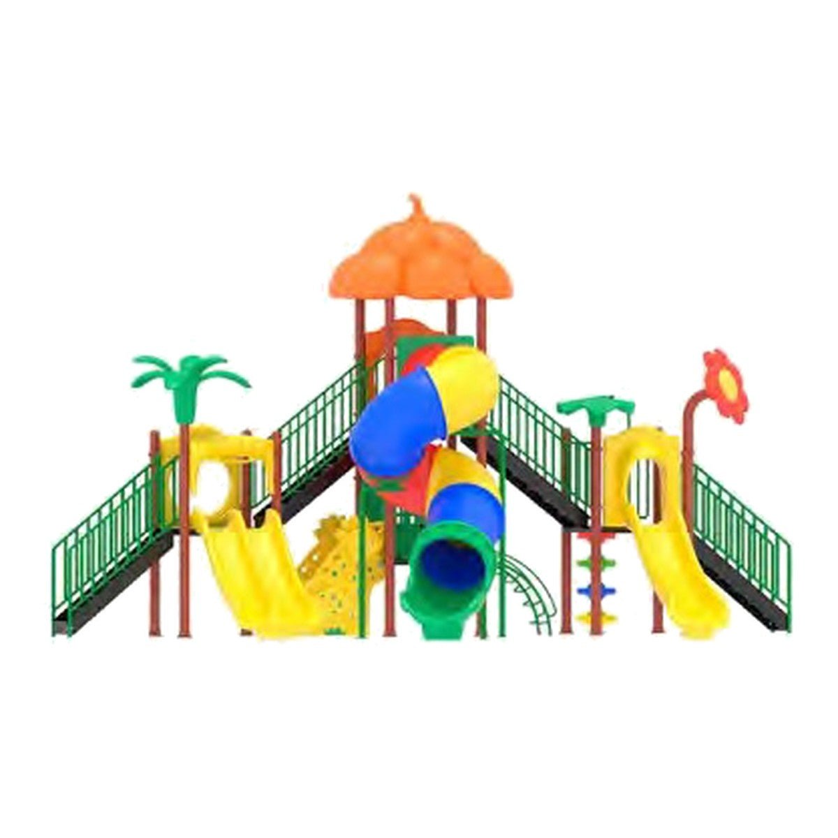 Juego Infantil Modular Modelo 294 (140 x 370 x 520 cm) - Ergonomik Juegos Infantiles - Modulares Línea Juego Infantil