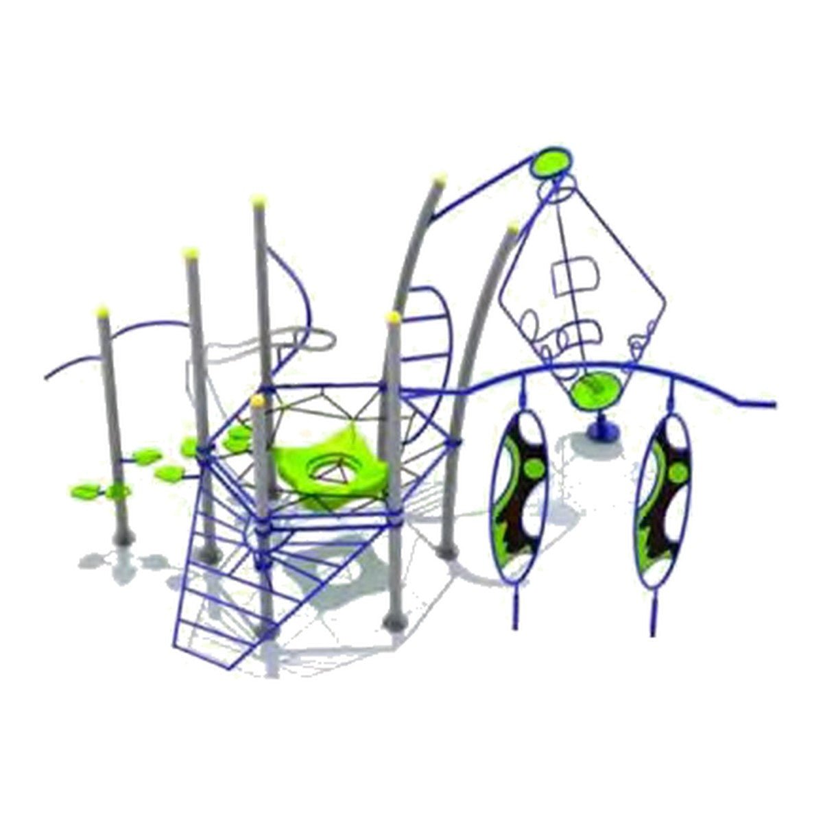Juego Infantil Trepador Modelo 01 - Ergonomik Juegos Infantiles - Trepadores Línea Juego Infantil