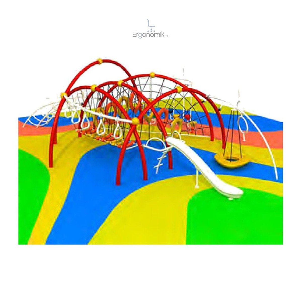Juego Infantil Trepador Modelo 04 - Ergonomik Juegos Infantiles - Trepadores Línea Juego Infantil