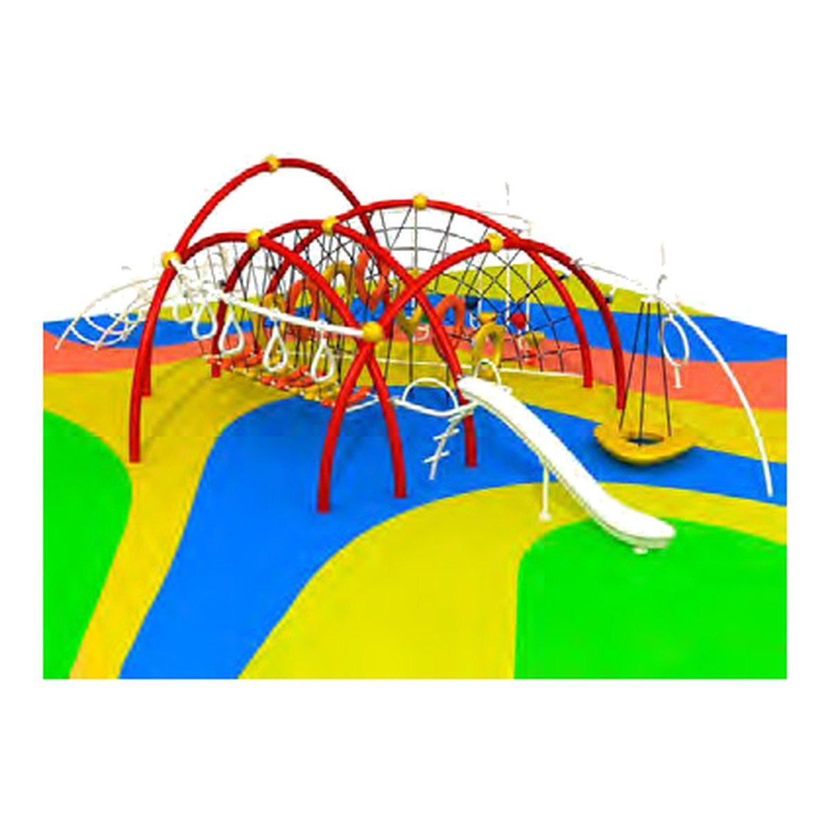 Juego Infantil Trepador Modelo 04 - Ergonomik Juegos Infantiles - Trepadores Línea Juego Infantil