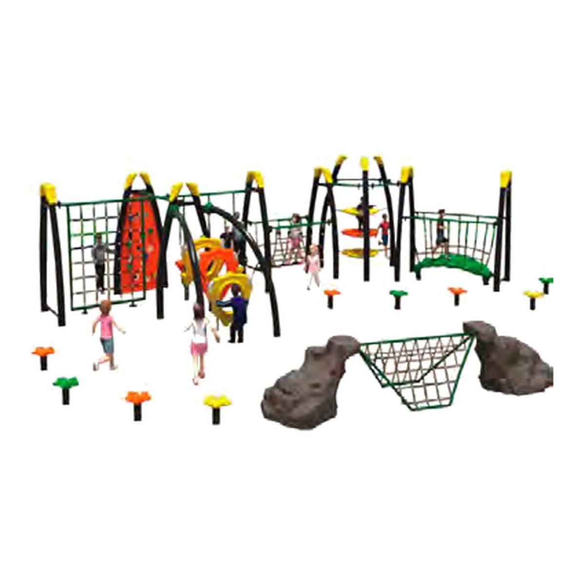 Juego Infantil Trepador Modelo 05 - Ergonomik Juegos Infantiles - Trepadores Línea Juego Infantil