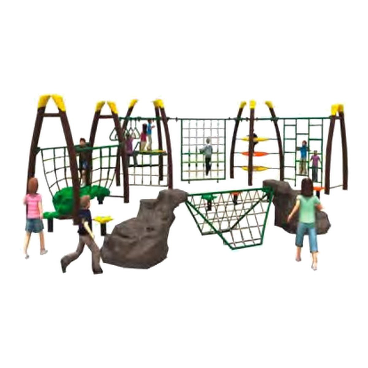 Juego Infantil Trepador Modelo 17 - Ergonomik Juegos Infantiles - Trepadores Línea Juego Infantil