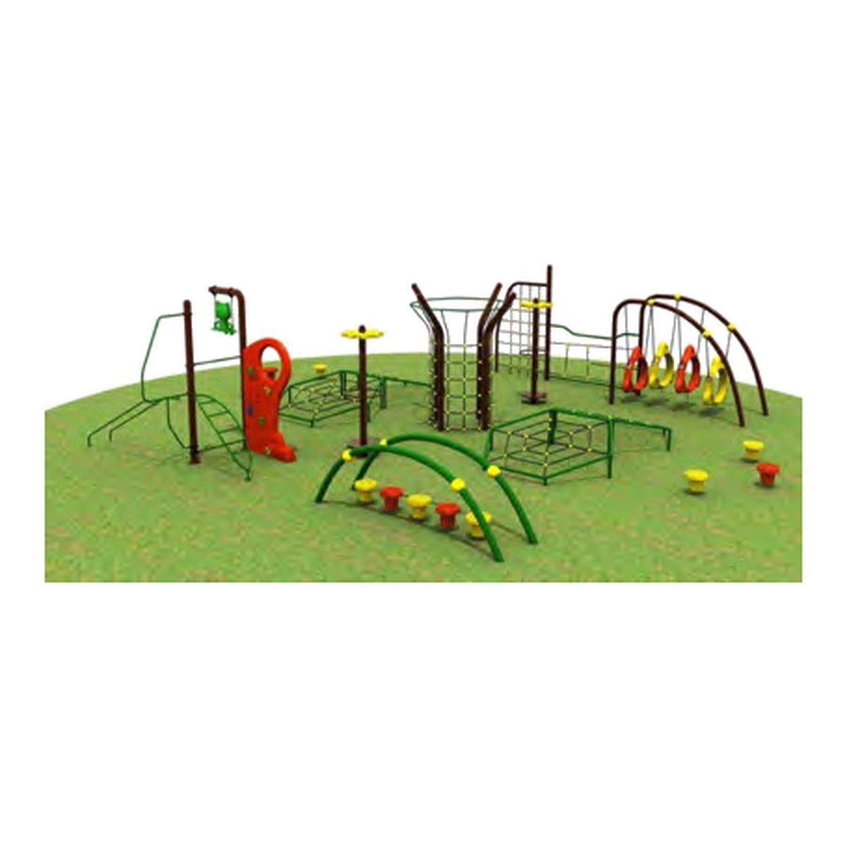 Juego Infantil Trepador Modelo 26 - Ergonomik Juegos Infantiles - Trepadores Línea Juego Infantil