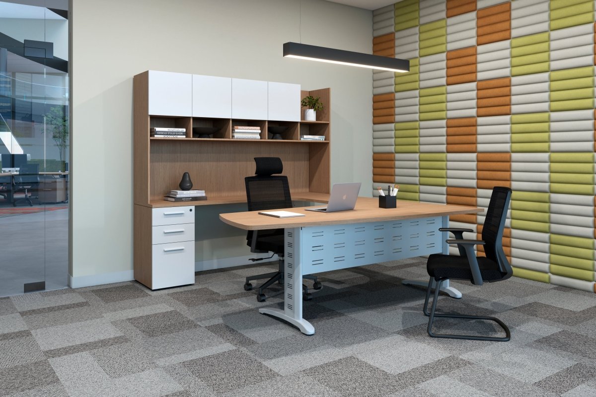 Librero Permassa Ejecutivo Melamina - Ergonomik escritorio Office Class