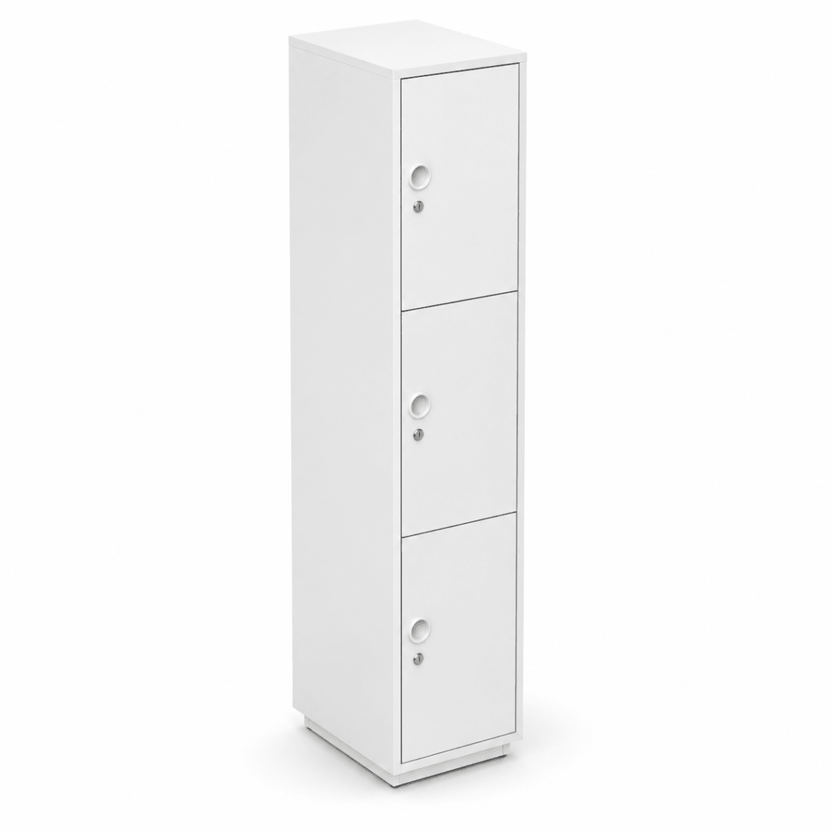 Locker de 3 Puertas en Melamina - Ergonomik Lockers OFIK